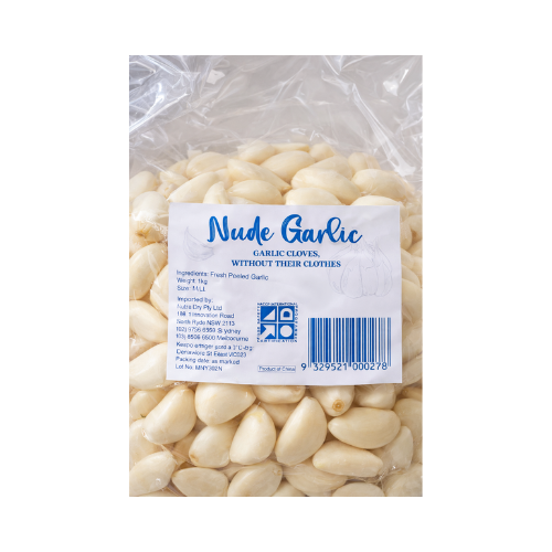 SH - Fresh Peeled Garlic - Nude Garlic x 1.00kg Each