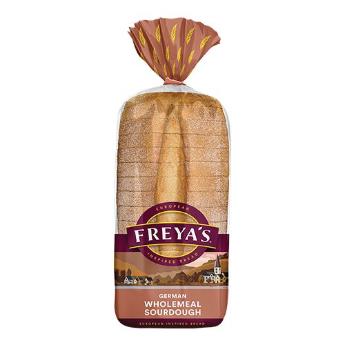 Freyas Sourdough Wholemeal 750g x9 CTN