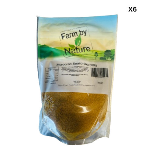 Farm by Nature Moroccan Seasoning 500g x6 CTN
