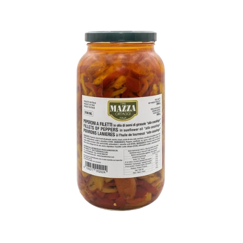 Mazza Peppers "Alla Casalinga" 3.1kg x 4