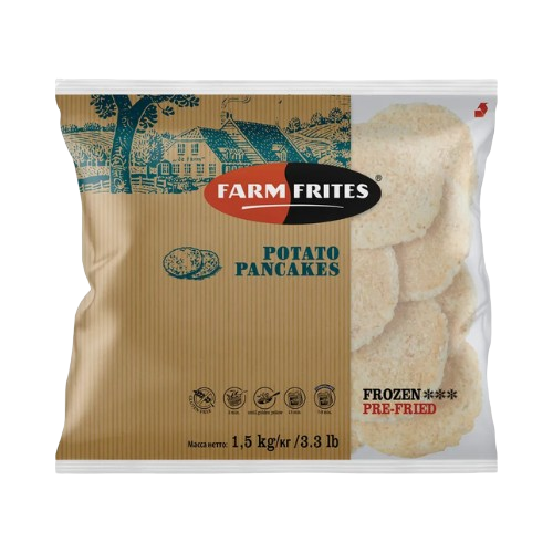 Samples - Farm Frites Potato Pancakes 1.5kg x 6