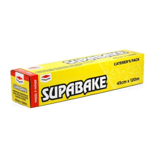 Papier sulfurisé Supabake (45cm x 120m) x6