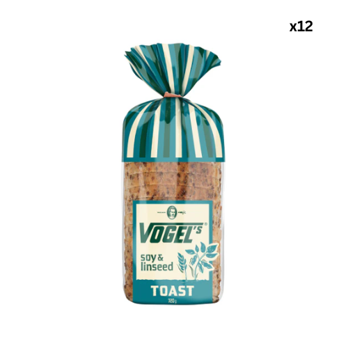 Vogels- Soy & Linseed 750gm x 9