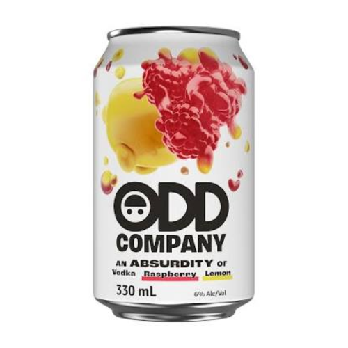 Odd Company  Raspberry & Lemon Vodka 330ml