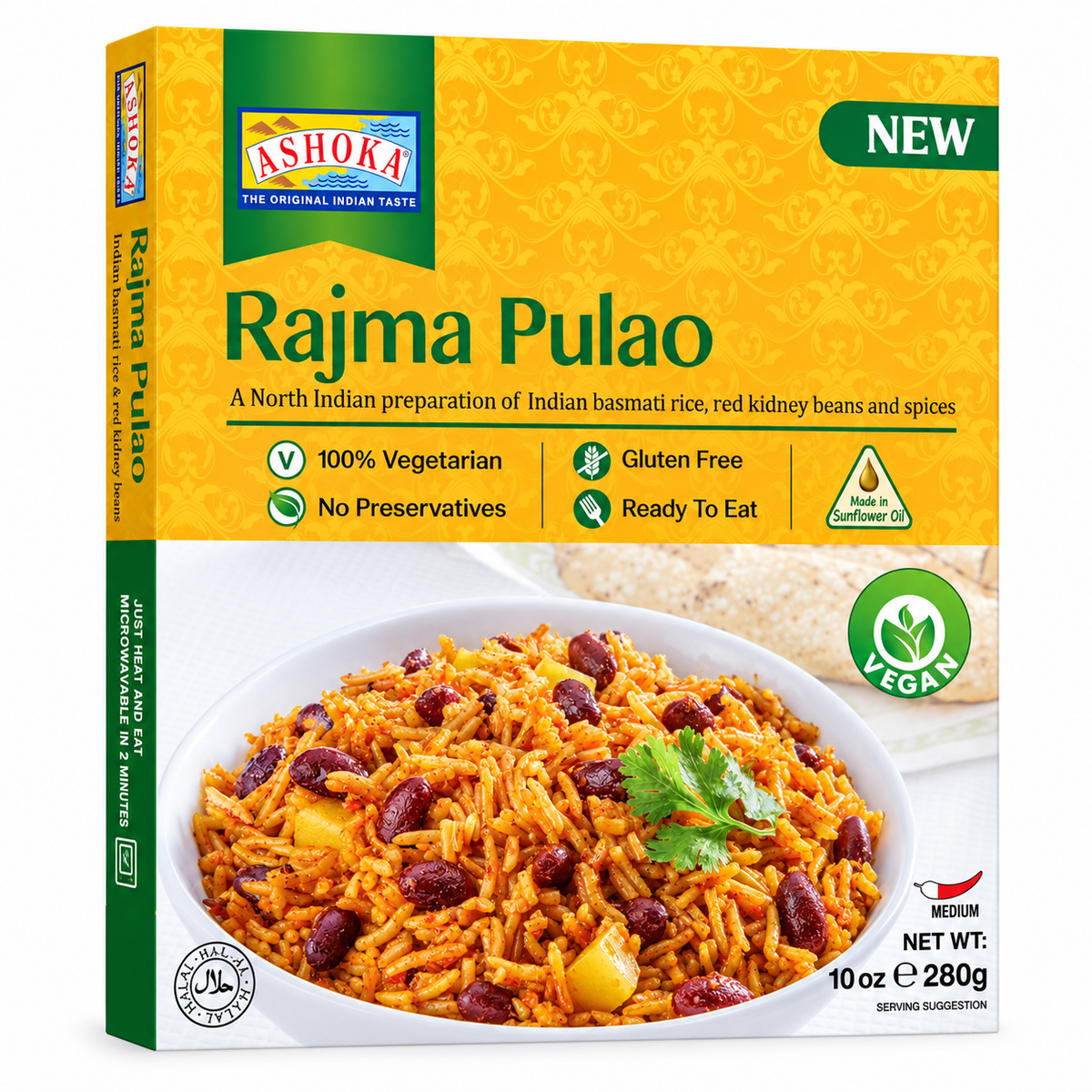 Ashoka Rajma Pulao (Rice Pilaf & Kidney Beans) 280g