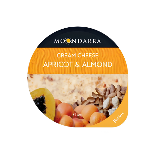 Fromage à la crème Moondarra Abricot/Amande 200g