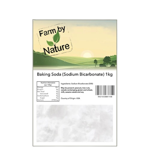 Baking Soda (Bicarbonate) 1kg x 6