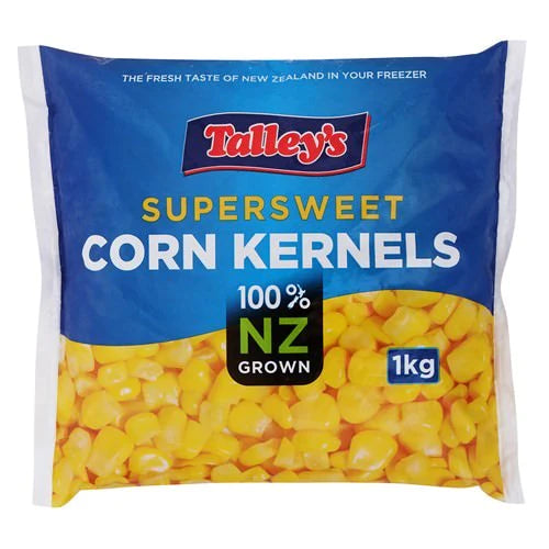 Talleys Corn Kernels 1kg x 16