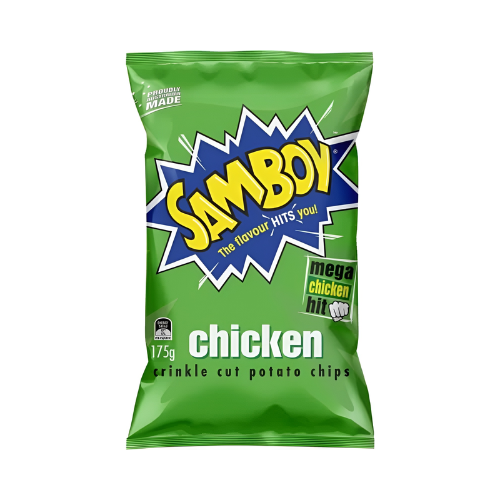 SAMBOY 鸡肉味薯片 175克 x12
