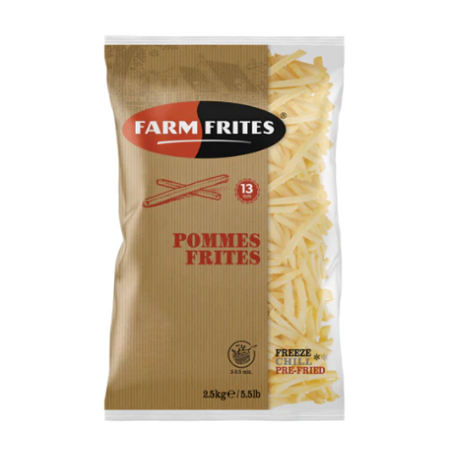Farm Frites 13mm French Fries 2.5kg Pack