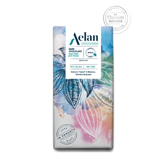 Aelan Chocolate bar 70% Malo 73g