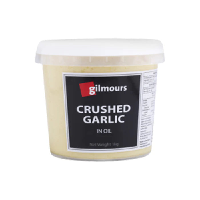 Gilmours Crushed Garlic In Oil 1kg