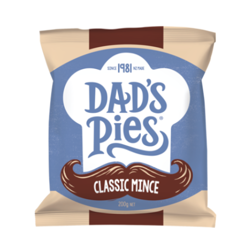 Dads Pies Classic Mince Pies 200gm