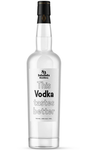 83 Islands Vodka 40% 750ml