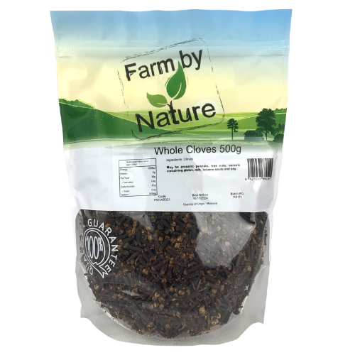 Farm by Nature Cloves Whole 500g x 6 CTN