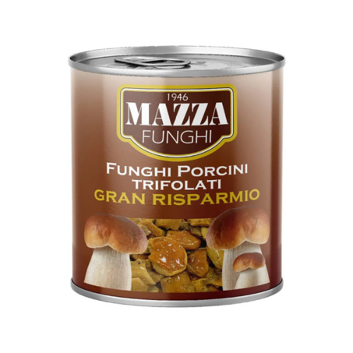 Mazza Funghi Porcini Trifolati (Mushrooms) Gran Cuoco 780g