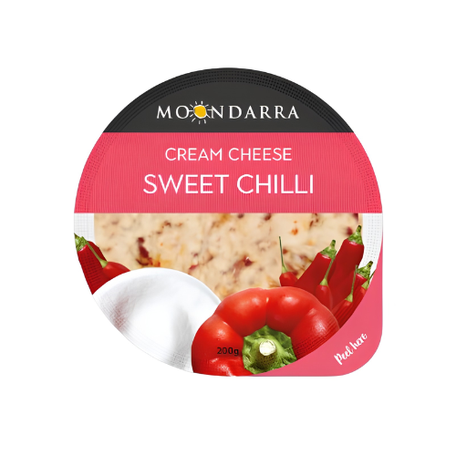 Moondarra Cream Cheese Sweet Chilli 200g x 8 CTN