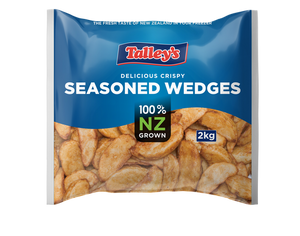 Talleys  Seasoned Potato Wedges 2kg