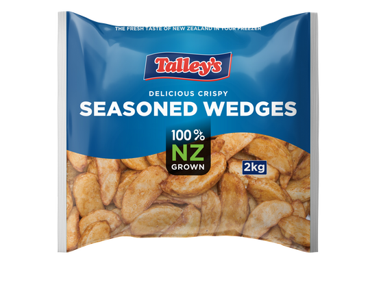 Talleys  Seasoned Potato Wedges 2kg