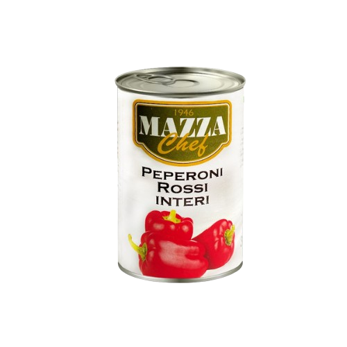 Mazza Sweet Red Peppers in Water 390g x 24