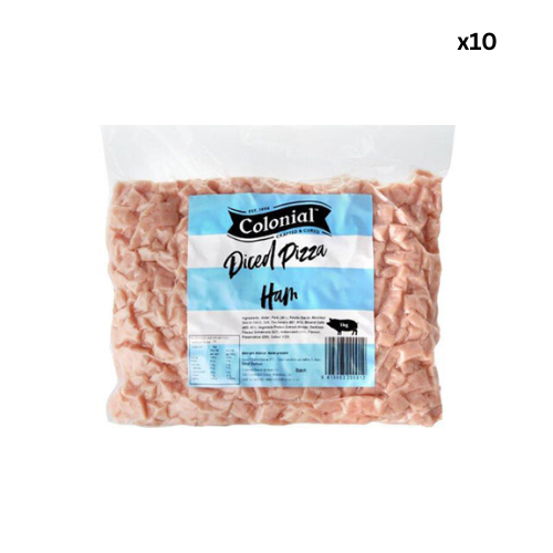 Colonial Diced Ham 1kg x10 CTN