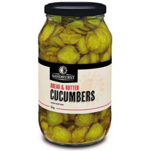 SANDHURST Bread N Butter Cucumbers 2kg