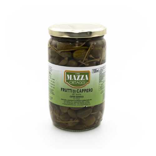 Mazza Caper Berries in Vinegar Jar 720ml
