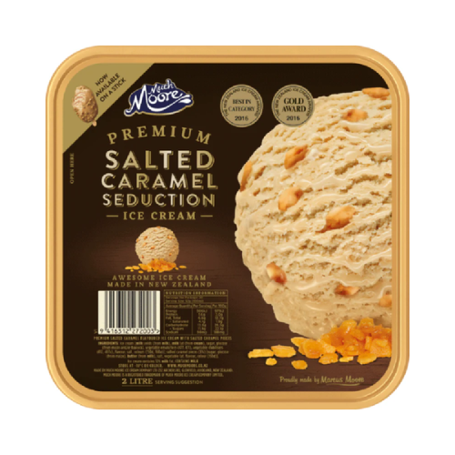 Much Moore Premium Ice Cream Salted Caramel Seduction 2L