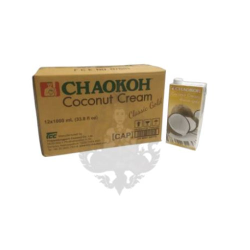 Chaokoh Coconut Cream 1L x 12