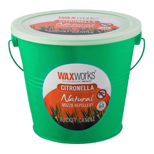 Waxworks Candle Citronella Bucket 60hr