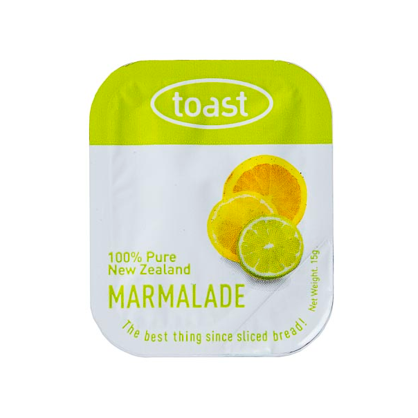 Toast Portioned Orange Marmalade Jam (15g x 48) x 6