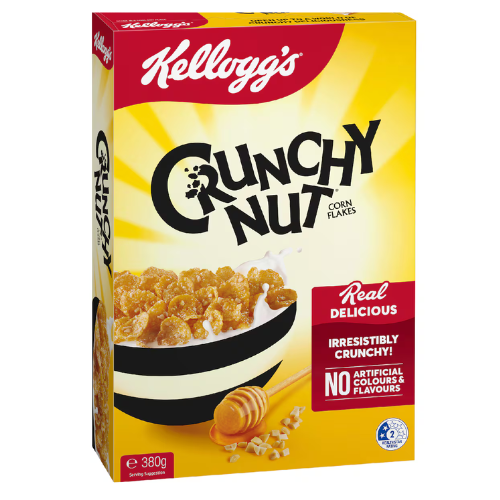 Kellogg Crunchy Nut C/Flakes 380g x 12