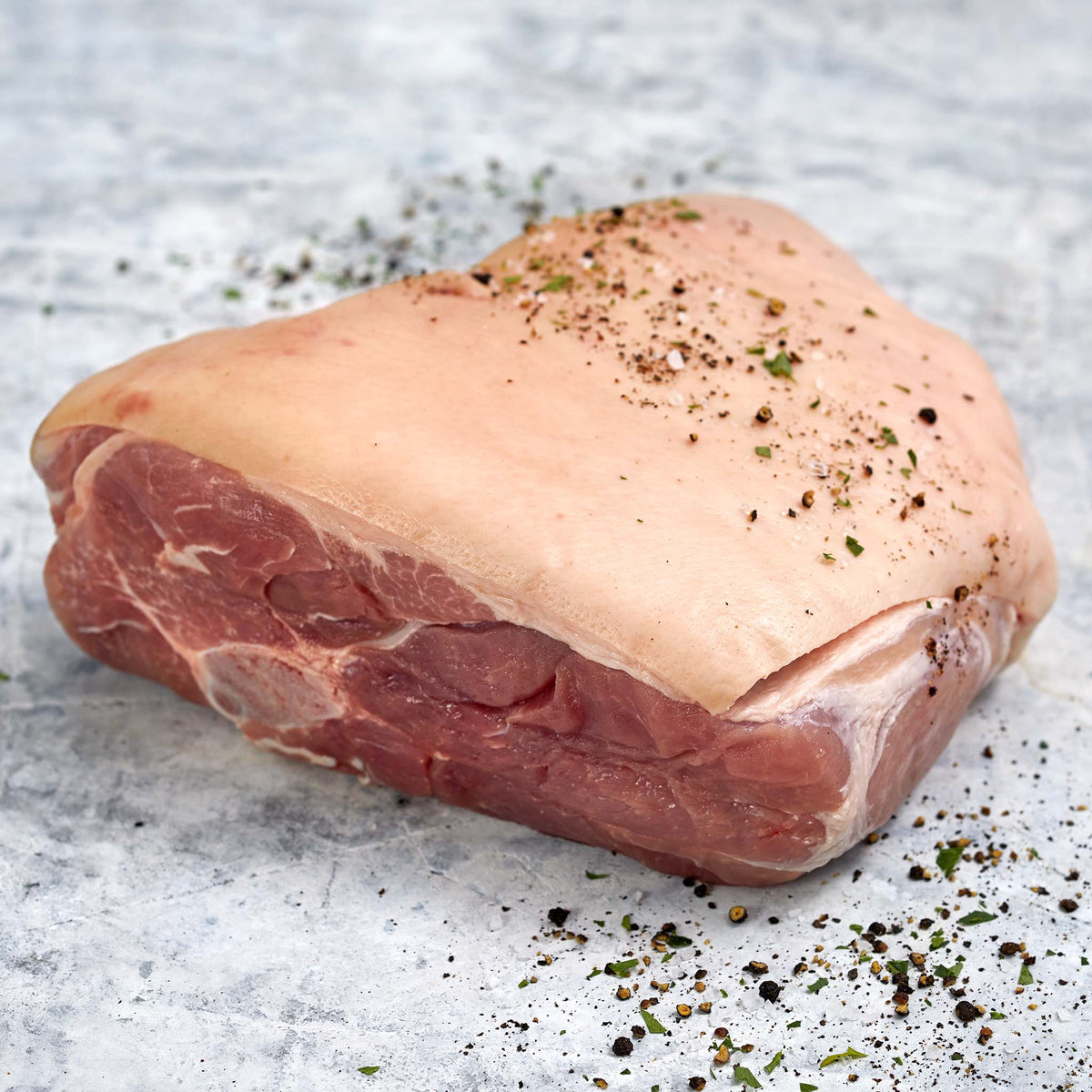 Pork Shoulder Bone In / Skin On Whole (per/KG)