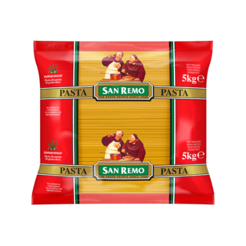 Pâtes sèches Spaghetti San Remo 5 kg x 2