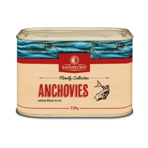 Sandhurst Anchovy Fillets 720g