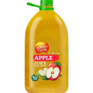 Golden Circle Apple Juice No Added Sugar 3L x4 (Special)