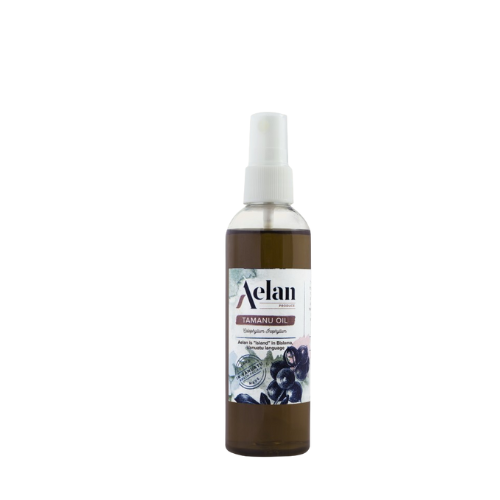 Aelan Tamanu oil 60ml spray glass bottle