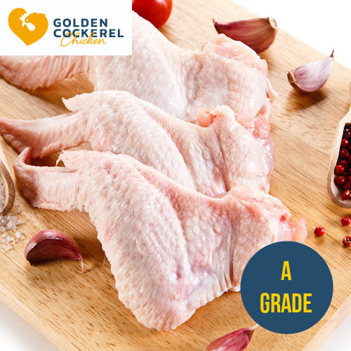 Golden Cockerel Chicken Wings A-Grade 2kg x 6