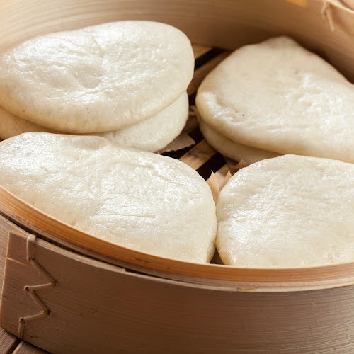 White Bao Bun 52g x 30 pcs/ctn