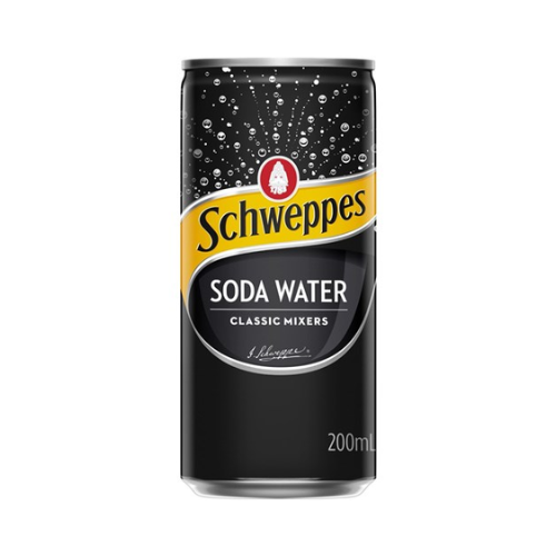 Schweppes Eau Gazeuse Canette 200 ml