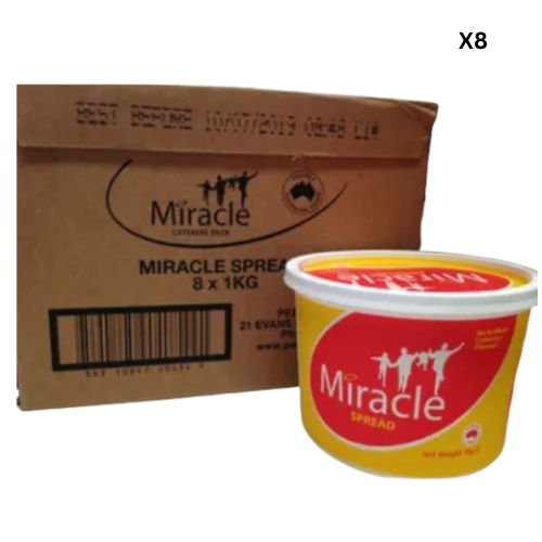 Miracle Spread 1kg x 8 -CTN