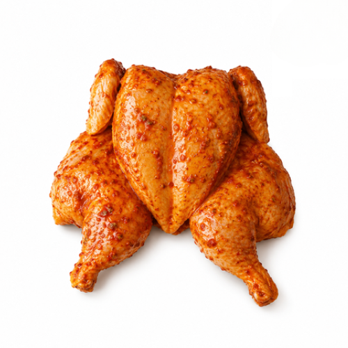 Peri peri Marinated Butterfly Chicken Whole Bird (Size 14)