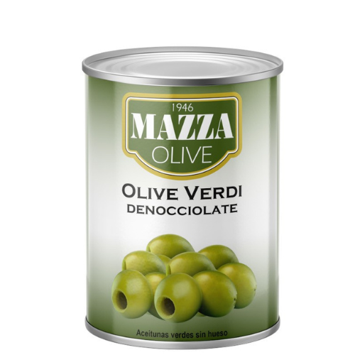 Mazza Pitted Green Olives Can 2.65kg