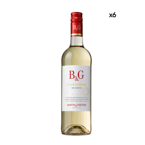 B&G Reserve Chardonnay 2018 750ml x6