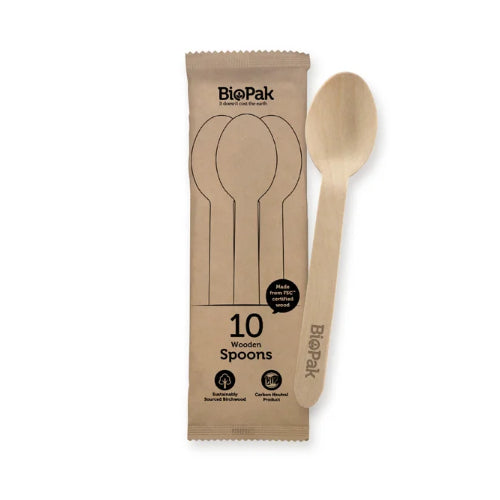 Biopak Wooden Spoon (10x24)