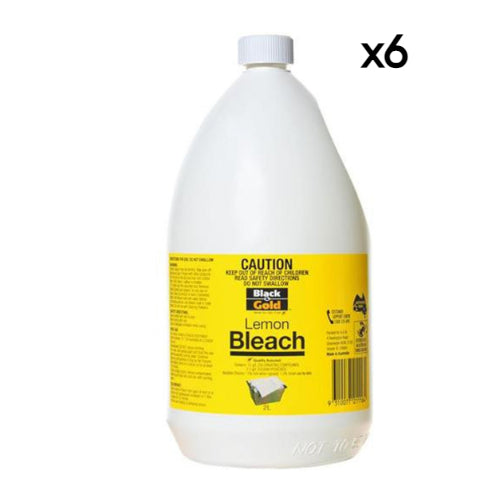 Black and Gold Bleach Lemon 2L X6