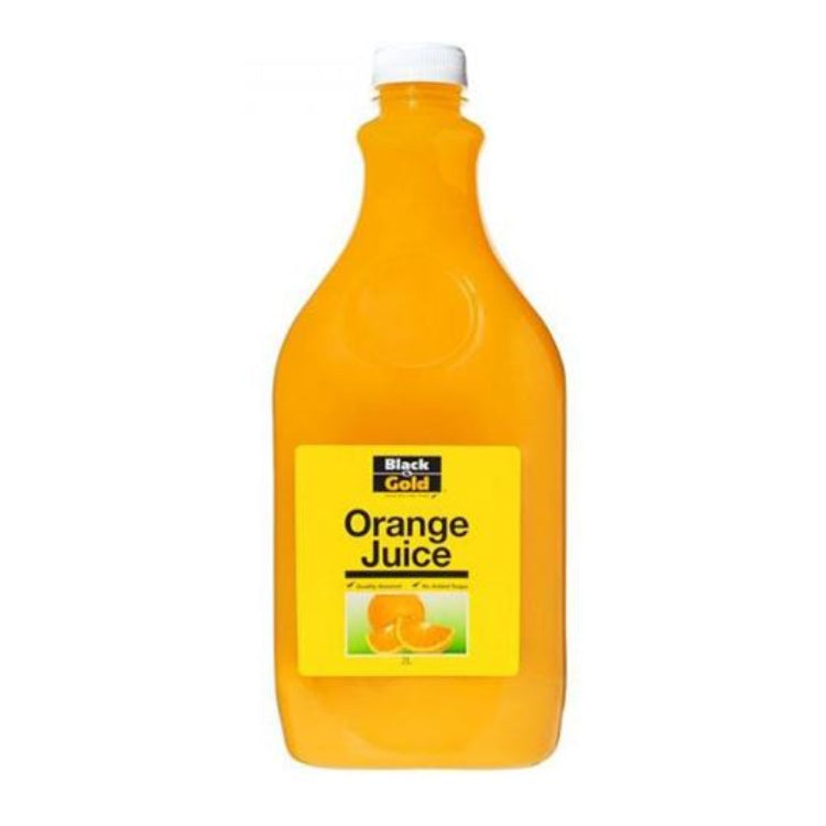 Black & Gold Juice Orange No Added Sugar 2L