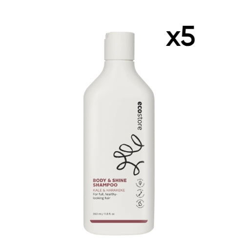 Body & Shine Shampoo 350ml x5