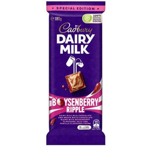 Cadbury Dairy Milk Boysenberry Ripple 180gm