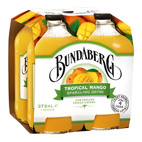 Bundaberg Tropical Mango 4x375ml